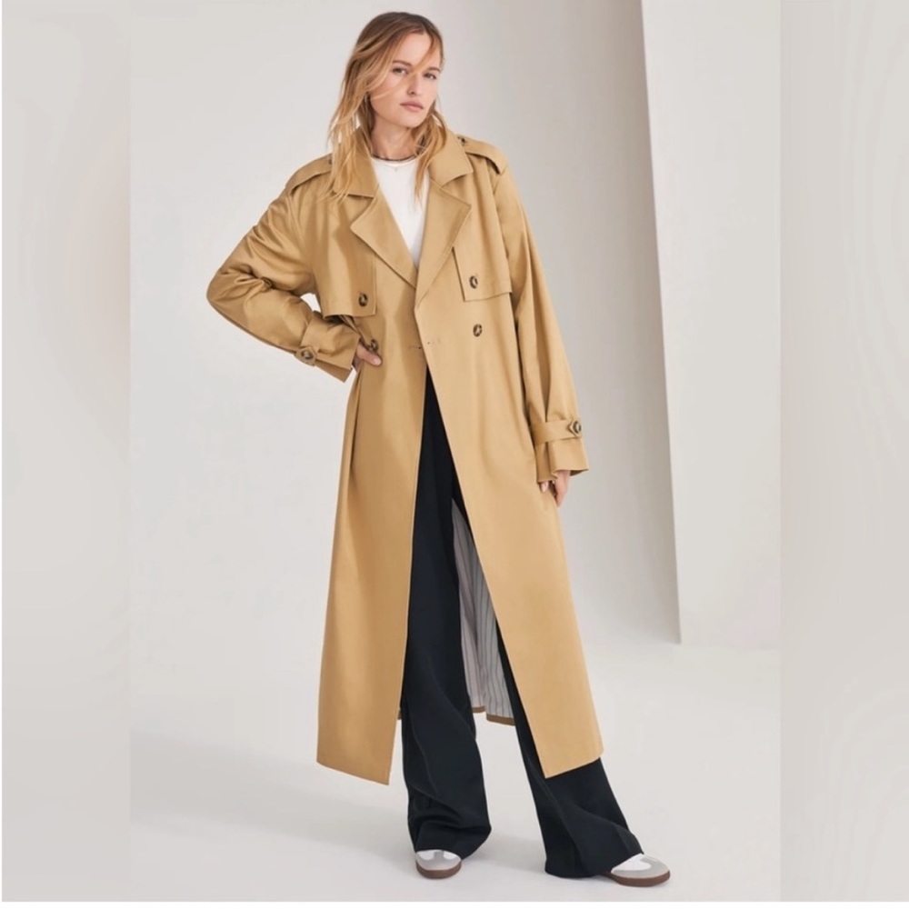 Favorite Daughter Charles Trench Coat sz S, NWOT